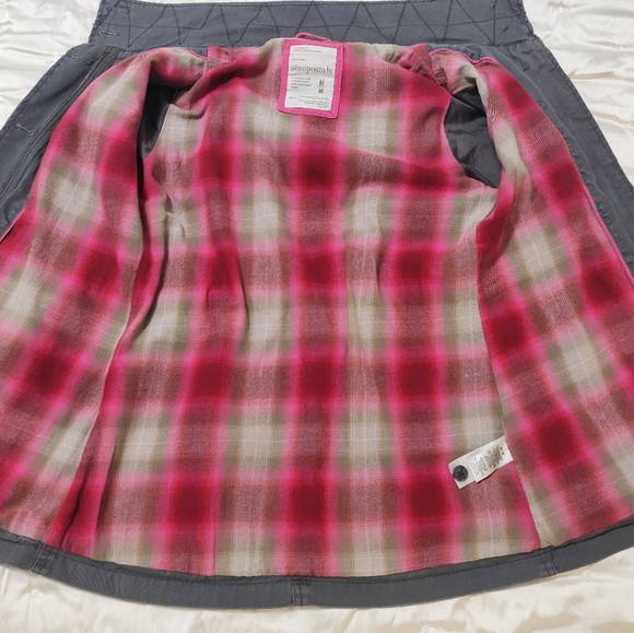 Aeropostale flannel lined jacket - Picture 2 of 11